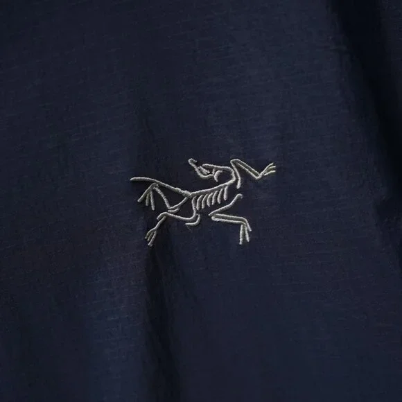 Arc'teryx Navy Blue Lightweight Hooded Jacket - Outdoor & Casual Essential